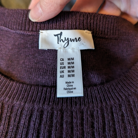 Thyme Maternity Sweater Dress - Picture 4 of 5